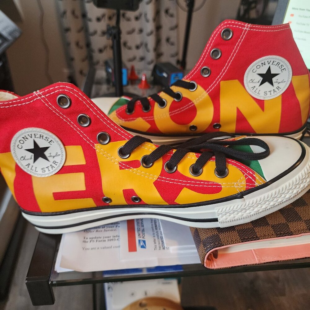 New Converse Chuck Taylor All Star Hi Wordmark sneakers 👟 Women 10